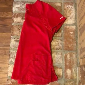 Grey’s Anatomy Red Active Scrub Top